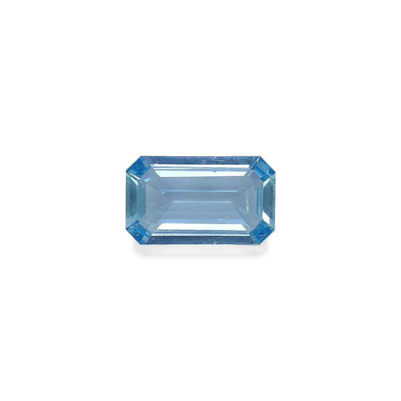 RECTANGULAR-cut Aquamarine Blue 1.56 carats