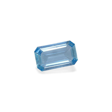 RECTANGULAR-cut Aquamarine Blue 1.56 carats