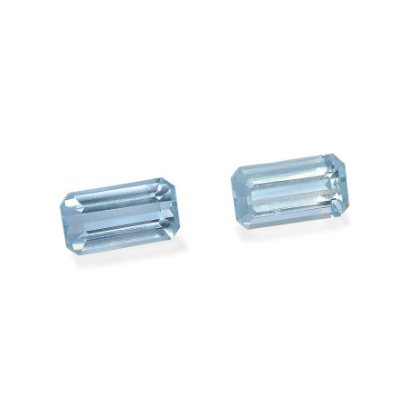 海蓝宝 taille 矩形的 蔚蓝色的婴儿 3.63 carats
