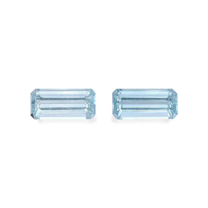 海蓝宝 taille 矩形的 蔚蓝色的婴儿 5.87 carats