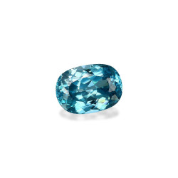 Blauwe Zirkoon kussen gesneden Blauw 10.25 karaat