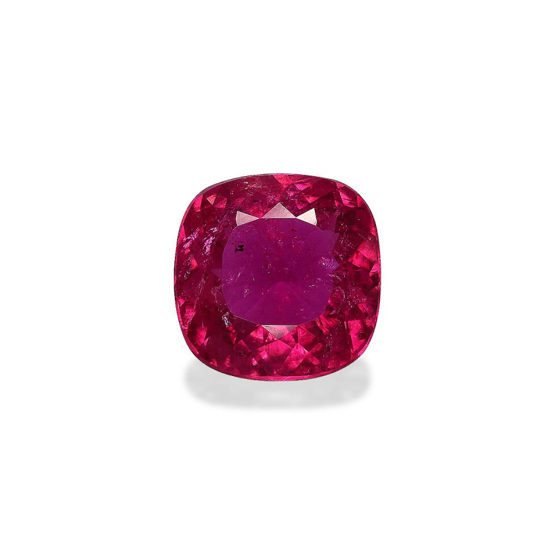 Rubellit lengte KISSEN Rot 5.75 karaten