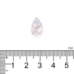 regenboog maansteen peervormig wit 4,83 karaat