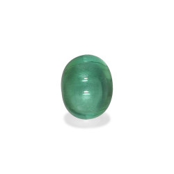 Ovale geslepen zeegroene toermalijn van 15,74 karaat