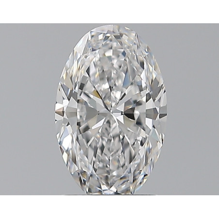 الماس على شكل بيضاوي بوزن 1.6 قيراط