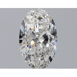 الماس على شكل بيضاوي بوزن 1.82 قيراط