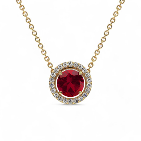 Pendentif Ma Vie Rubis