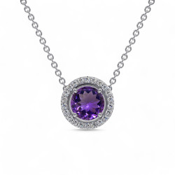Anh&auml;nger Ma vie Amethyst - Celinni Schmuck Kollektion