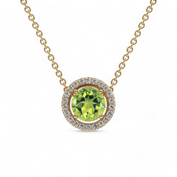 Anh&auml;nger Ma vie Peridot - Celinni Schmuckkollektion