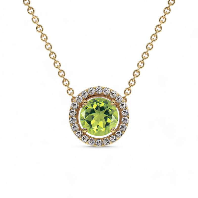 Anh&auml;nger Ma vie Peridot - Celinni Schmuckkollektion