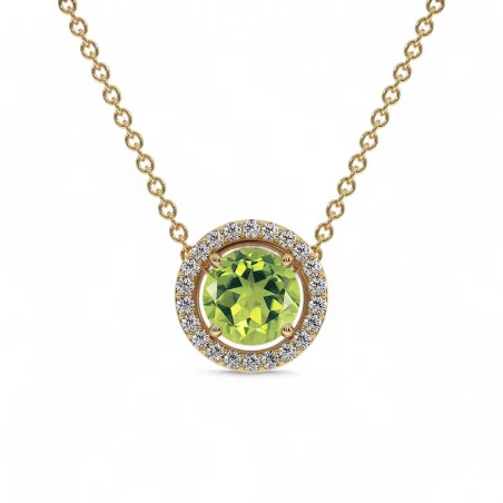Pendentif Ma Vie péridot