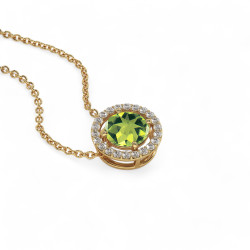 Anh&auml;nger Ma vie Peridot - Celinni Schmuckkollektion