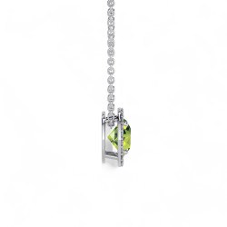 Pendentif Ma Vie p&eacute;ridot - Collection Bijoux Celinni