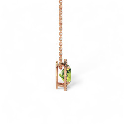 Pendentif Ma Vie p&eacute;ridot - Collection Bijoux Celinni