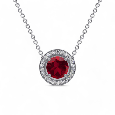 Pendant Mon amour Ruby