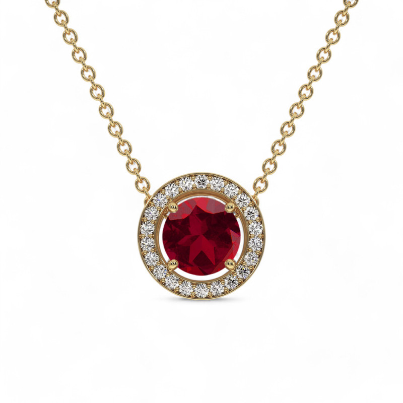COLGANTE MI AMOR RUB&Iacute; - Colecci&oacute;n de Joyas Celinni