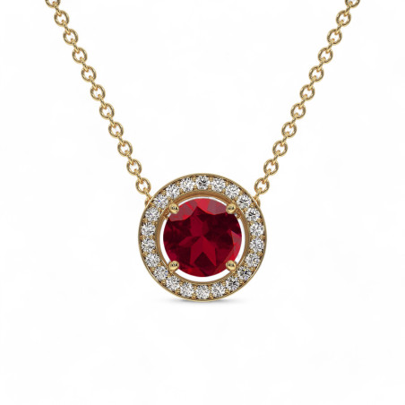 Pendant Mon amour Ruby