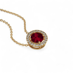COLGANTE MI AMOR RUB&Iacute; - Colecci&oacute;n de Joyas Celinni