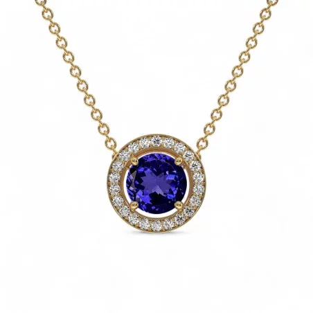 pendentif mon amour Tanzanite
