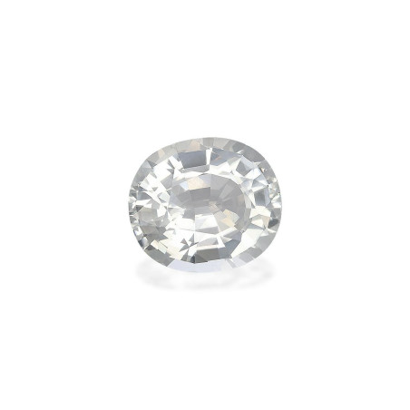 OVAL-cut white tourmaline White 34.71 carats