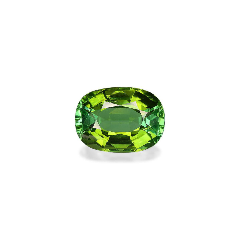 Limegroene Toermalijn kussen gesneden 10.35 karaat