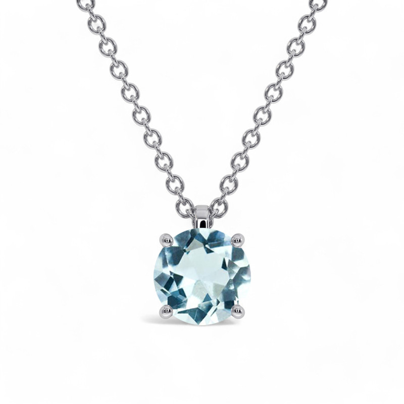 Anh&auml;nger Elle Aquamarin