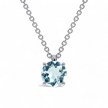 Pendant Elle Aquamarine