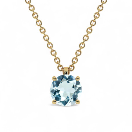 Pendant Elle Aquamarine