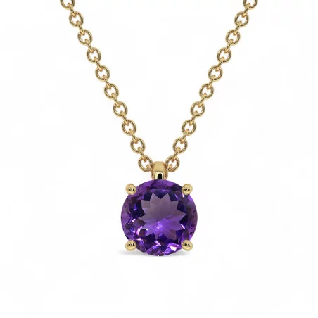 Pendentif Elle Améthyste