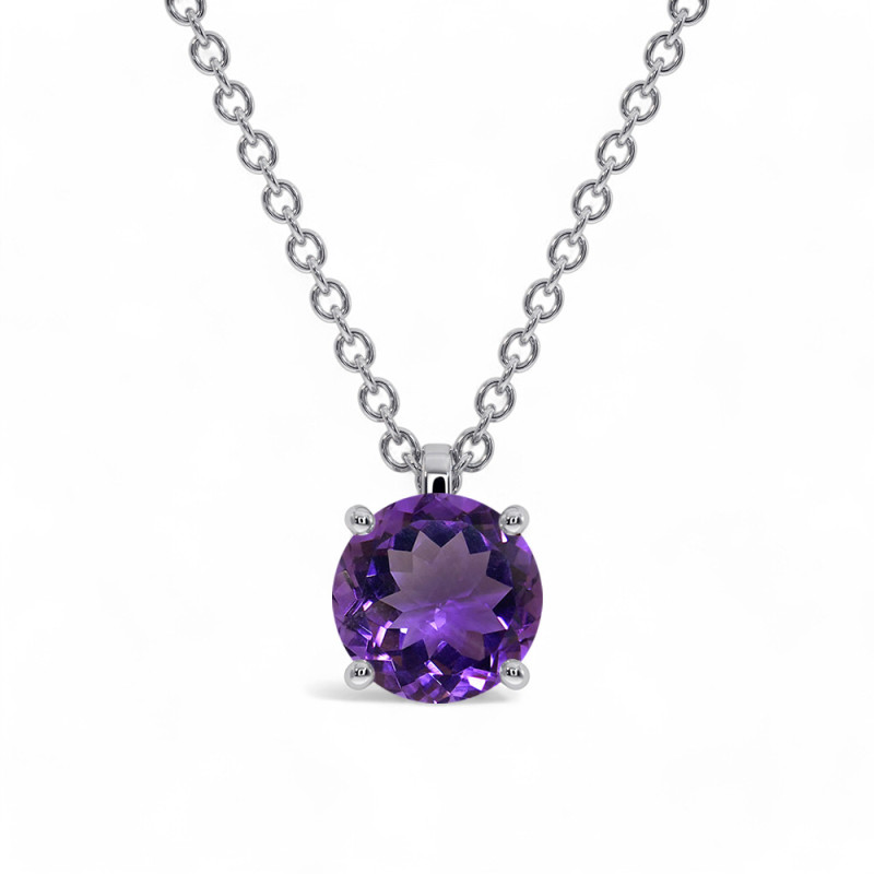 Pendentif Elle Am&eacute;thyste