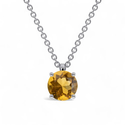 Pendant Elle Citrine