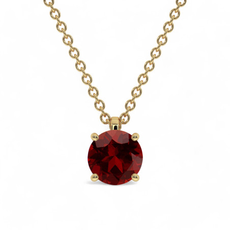 Pendant Elle Garnet