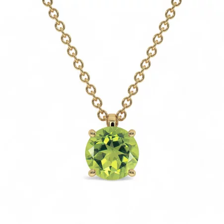 Pendentif Elle Péridot