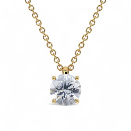 Pendant Elle White Sapphire