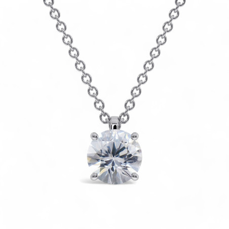 Pendant Elle White Sapphire
