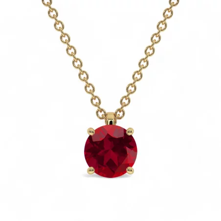 Pendentif Elle Rubis