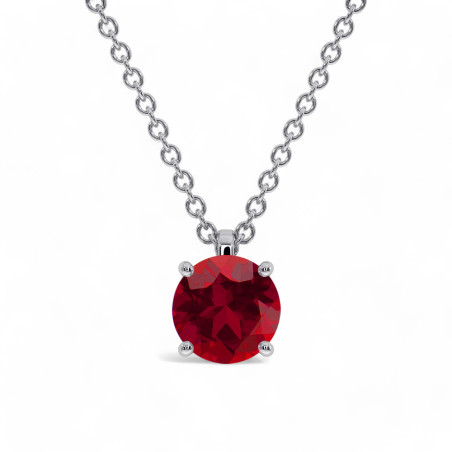 Ruby Pendant for Her