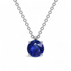 Blauwe Saffier Hanger voor...