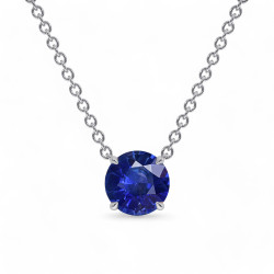Promise Pendant Blue Sapphire