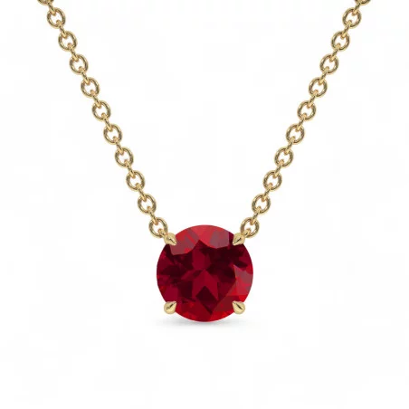 Pendentif Promesse Rubis