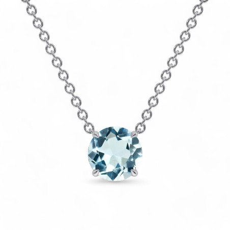 Promise Pendant Aquamarine