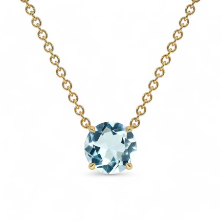 Promise Pendant Aquamarine