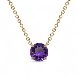 Pendentif Promesse Am&eacute;thyste