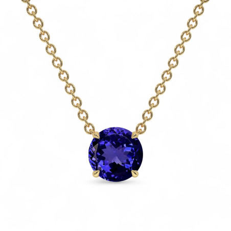 Pendentif Promesse tanzanite