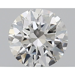 الماس بشكل دائري بوزن 0.3 قيراط