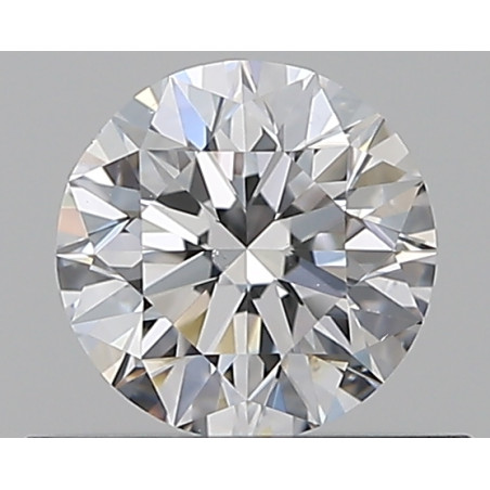 الماس بشكل دائري بوزن 0.5 قيراط