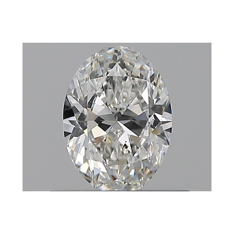 الماس على شكل بيضاوي بوزن 0.51 قيراط