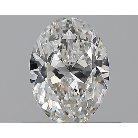 الماس على شكل بيضاوي بوزن 0.51 قيراط