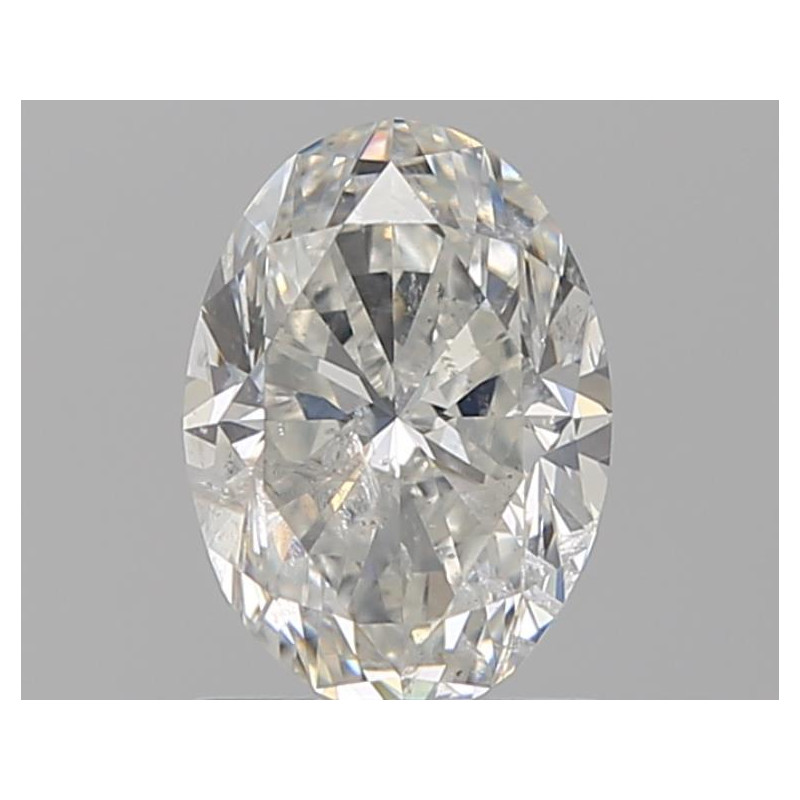 الماس على شكل بيضاوي بوزن قيراط واحد