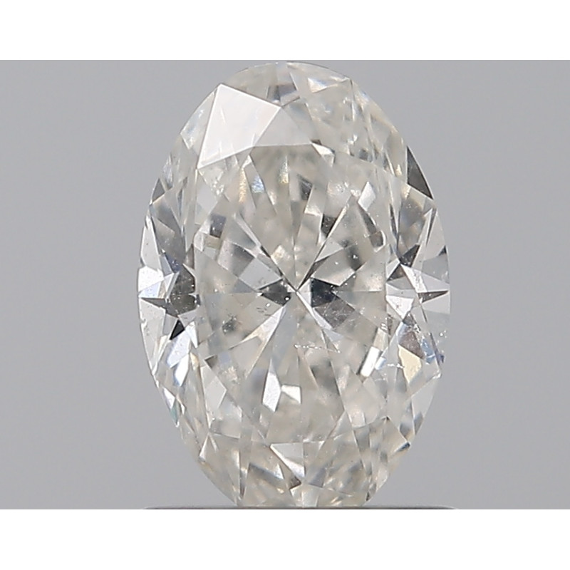 الماس على شكل بيضاوي بوزن قيراط واحد